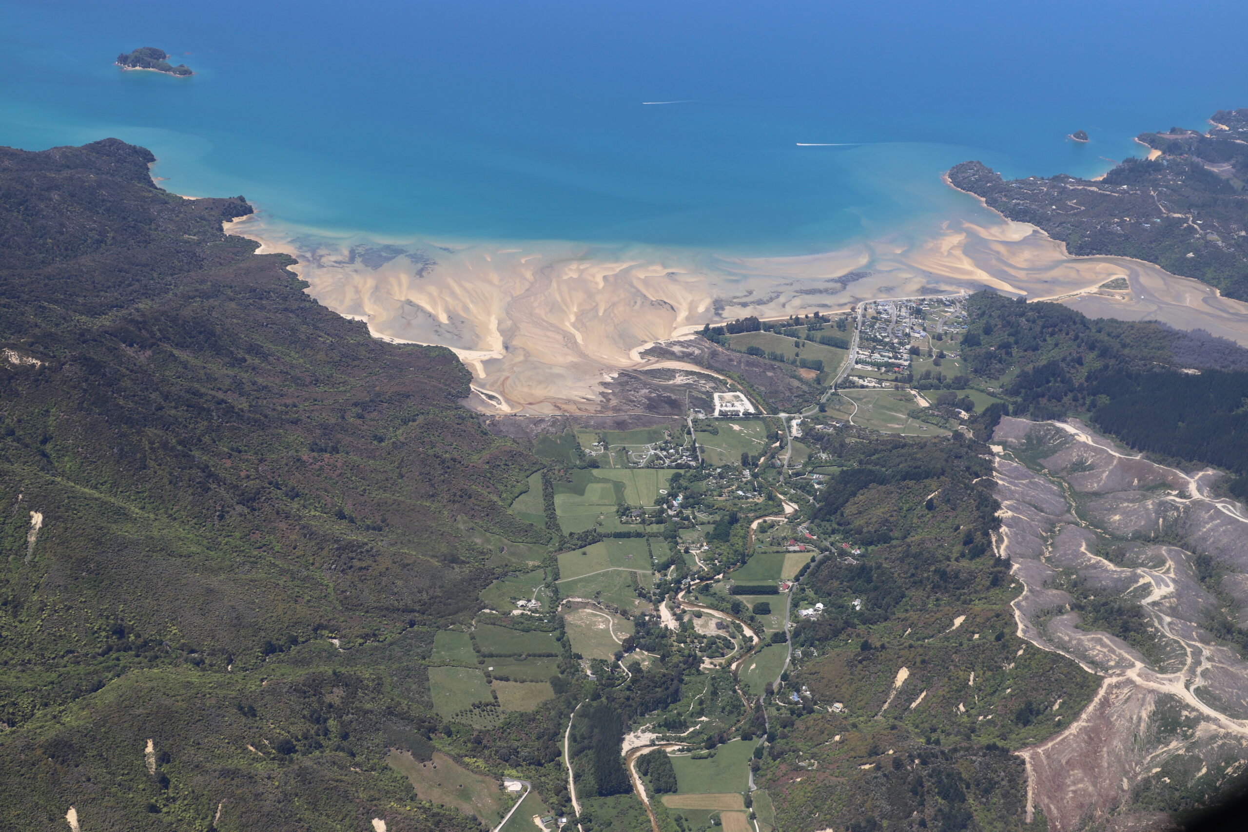 aerial Photo Mārahau